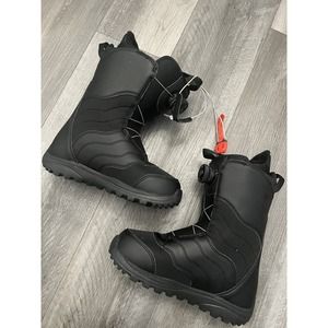 Burton Mint Boa Snowboard Boots Women's Size 5.5 Black Imprint 1+